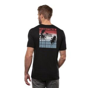 Travis Mathew Our House Tee Casual Golf Flag Athletic Stretchy Men’s Large